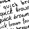 Fonts by students.